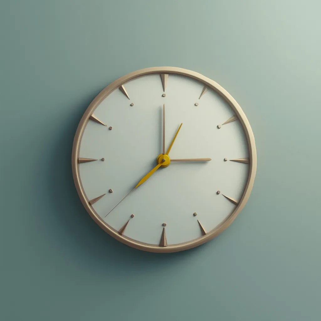 Icône d'horaires