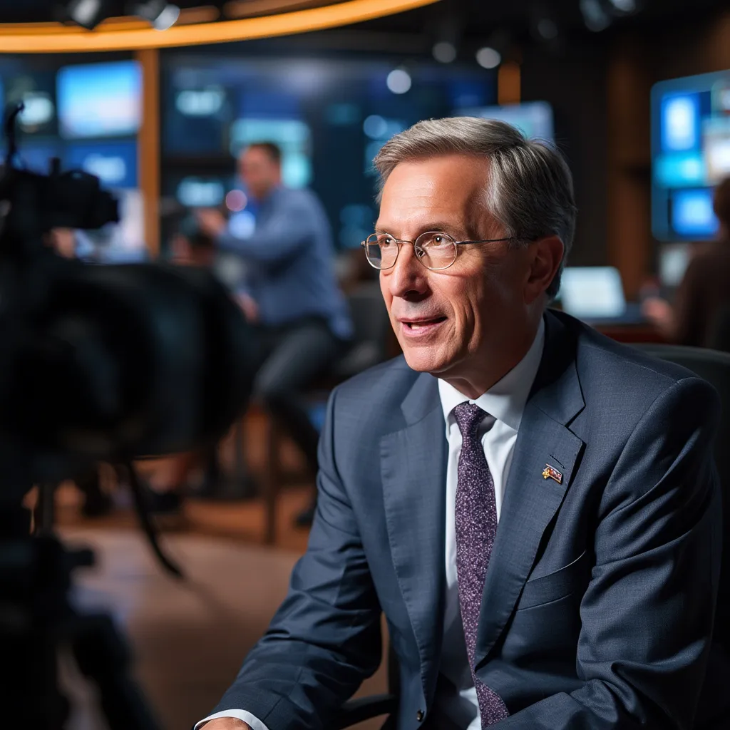 Interview télévisée sur le développement personnel